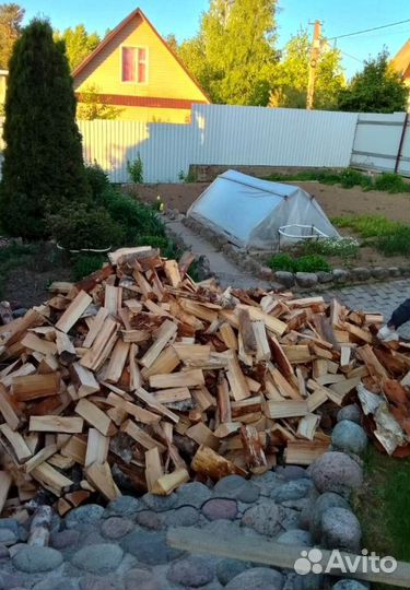 Дрова колотые Береза