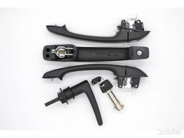 Ручки дверей УАЗ 3741, 3962, 3909, 2206 (Евро) к-т