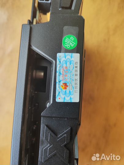 Видеокарта rx580 8gb 2048sp