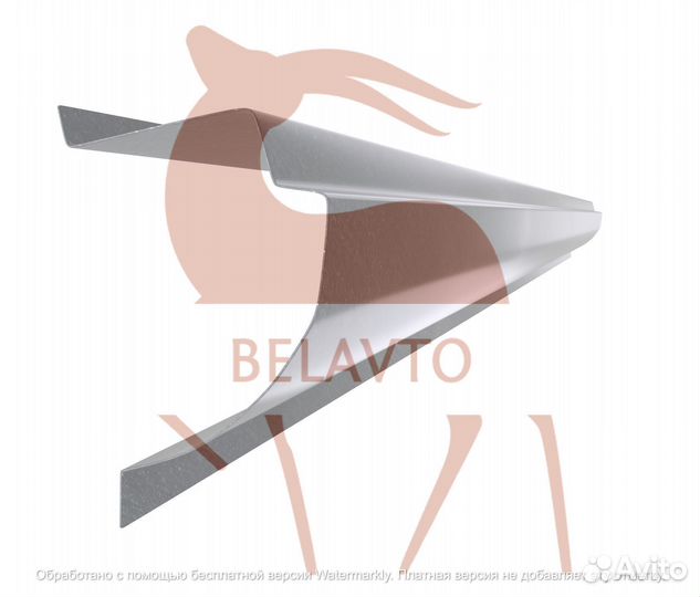 Левый порог на Mitsubishi Pajero/Montero 3 и др