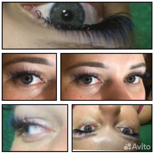 Наращивание ресниц от натурального-8D