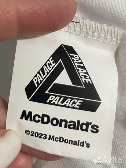 Футболка Palace Mcdonalds S,M,L,XXL Оригинал