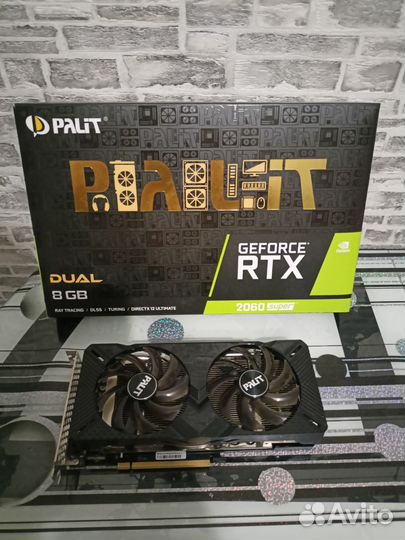 Видеокарта RTX 2060 super 8gb palit