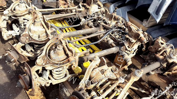 Передняя балка на Соболь. Разборка