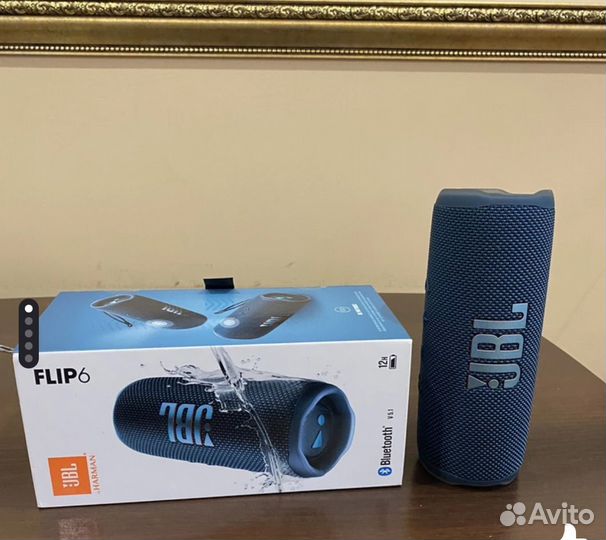 Jbl flip 6 синяя