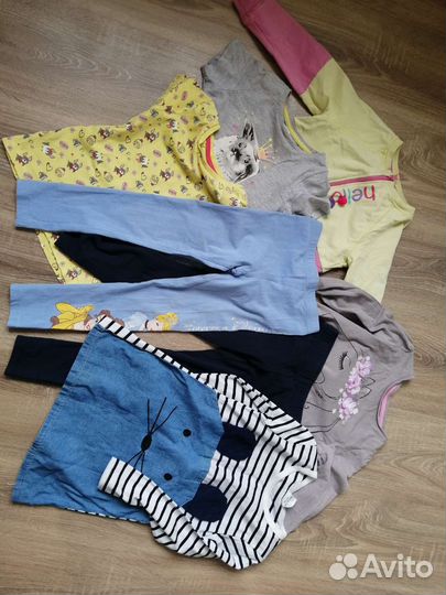 Одежда пакетом на девочку 110 116