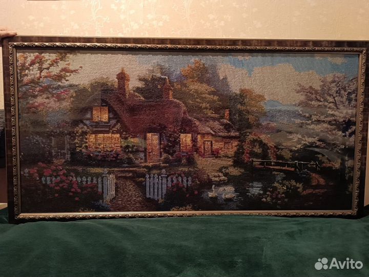 Картина вышитая крестом