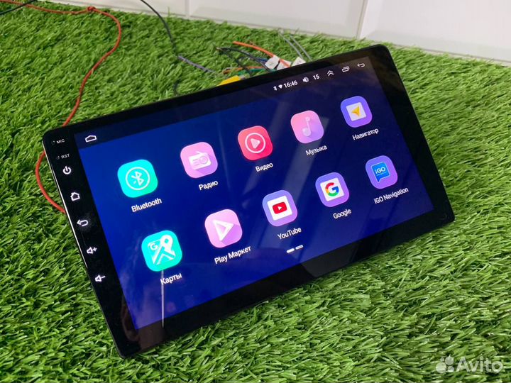 Магнитола 9дюймов Android Wi-fi GPS 8ядер 4х64Gb