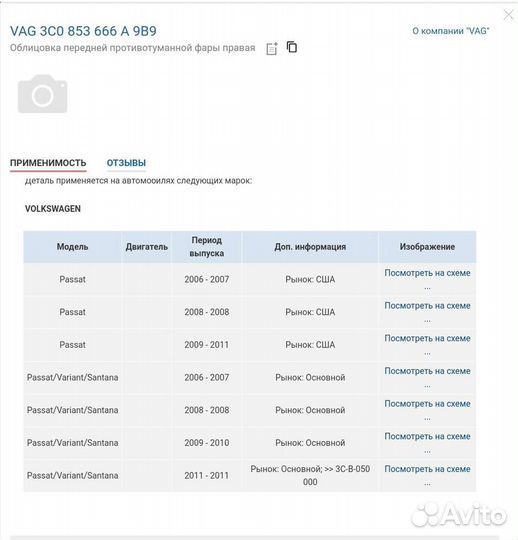 Решетка бампера volkswagen passat