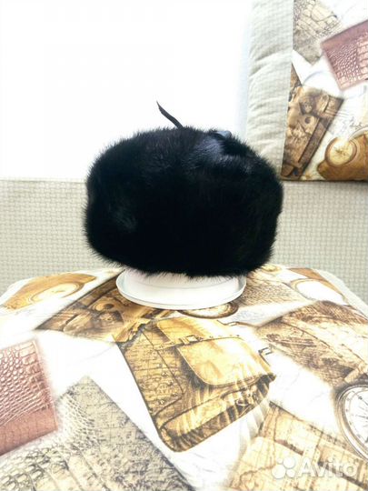 Шапка новая норковая, мужская