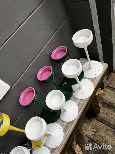 Подсвечник IKEA стекло