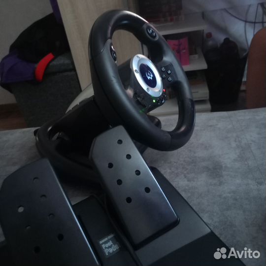 Игровой руль sven gc w500