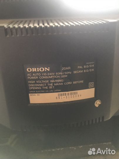 Телевизор Orion