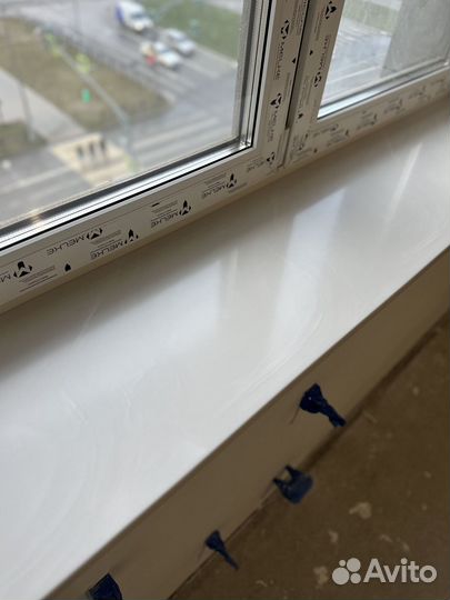 Подоконник из кварцевого агломерата