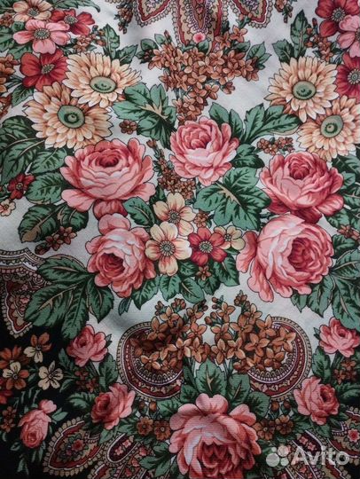 Павловопосадский платок шаль