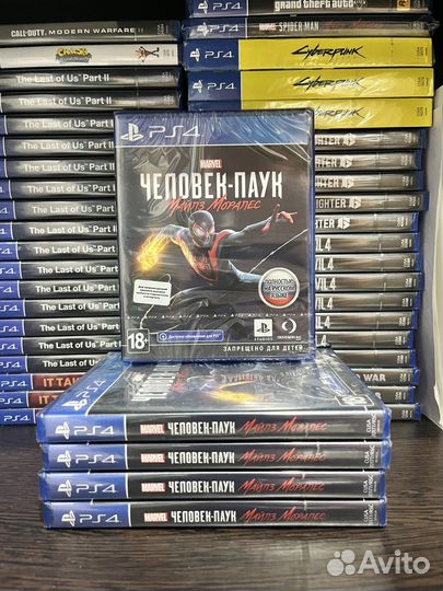 Человек Паук Майлз Моралес PS4