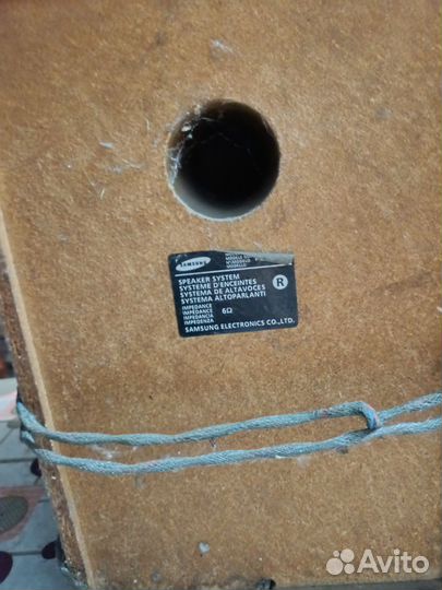Колонки от музыкального центра samsung