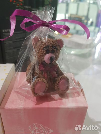 Медвежонок из шоколада (с начинкой)