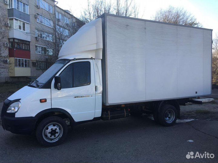 Грузоперевозки газелью 4, 2 метра
