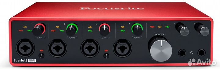 Focusrite Scarlett 18i8 3rd Gen звуковая карта