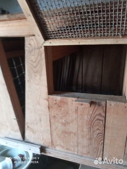 Клетка для кроликов с маточником