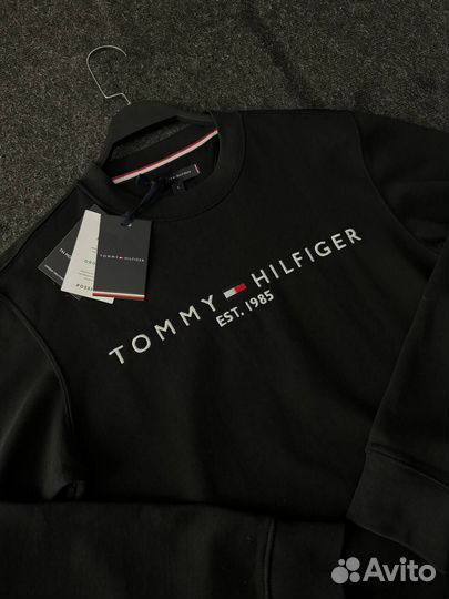 Свитшот Tommy Hilfiger 1985 черный