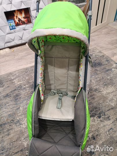 Санки коляска ника kids