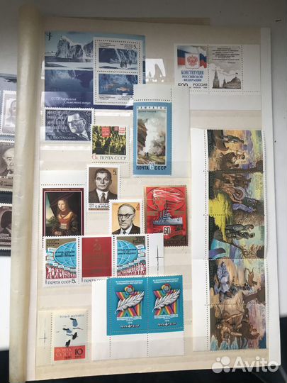 Мега лот марок СССР (блоки. кварты. все чистые)