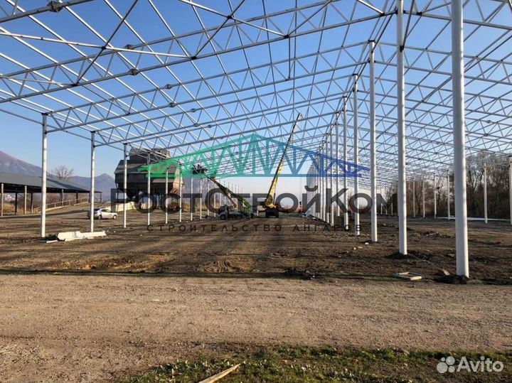 Строительство ангаров, складов, зернохранилищ