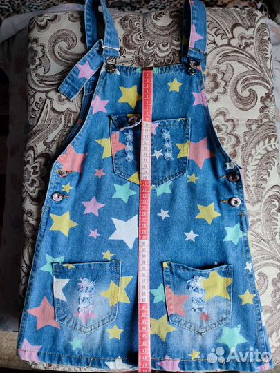 Джинсовый сарафан