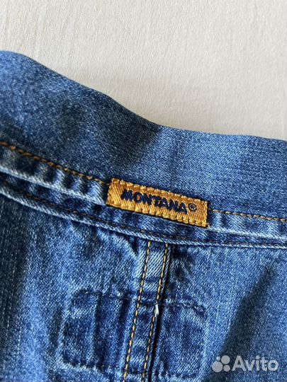 Женская винтажная джинсовка Montana L