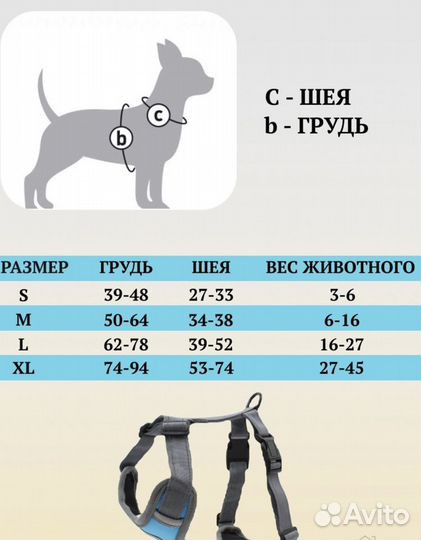 Шлейка для собаки