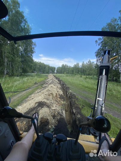 Услуги экскаватора погрузчика