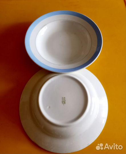 Тарелки СССР разные фарфор