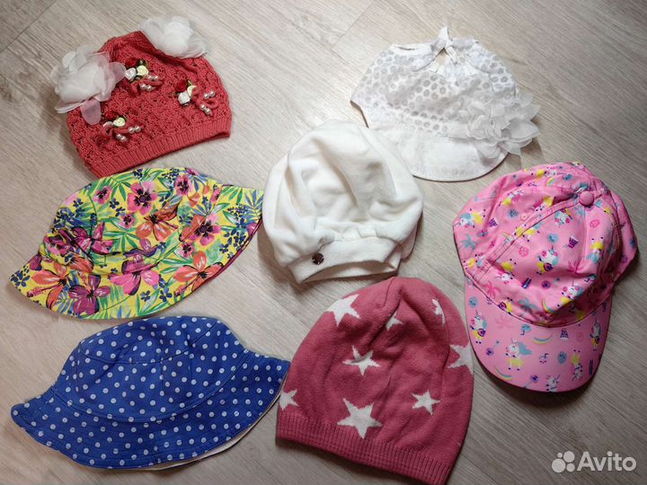 Летние и зимние шапки, Новое и в отс