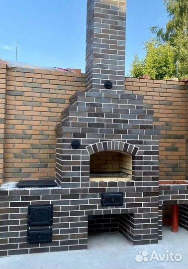 Кирпич Магма графит KMG-4242