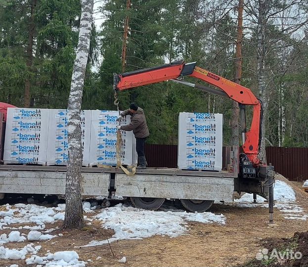 Газоблоки с завода Бонолит