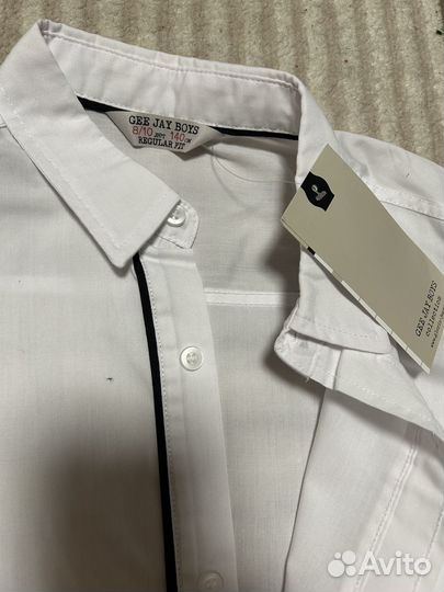 Рубашки белые для мальчика