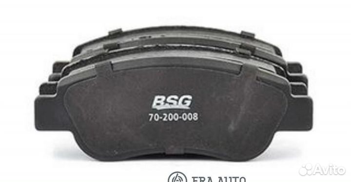 BSG auto parts BSG70-200-008 Тормозные колодки - передние c1 / aygo 05