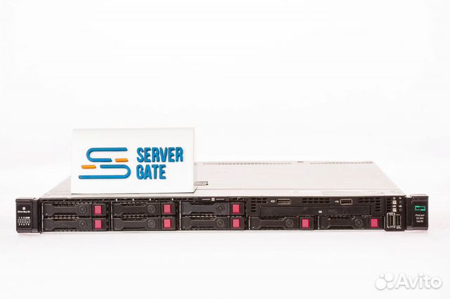 Сервер HP DL360 Gen10 8SFF 2xGold 6150 128GB объявление продам