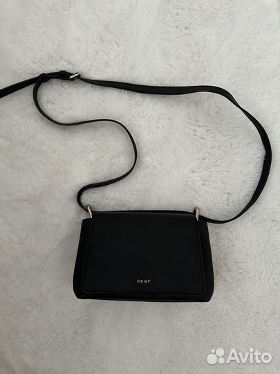 Сумка натуральная кожа dkny