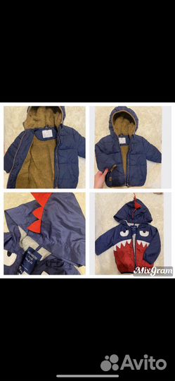 Вещи пакетом на мальчика 74-80