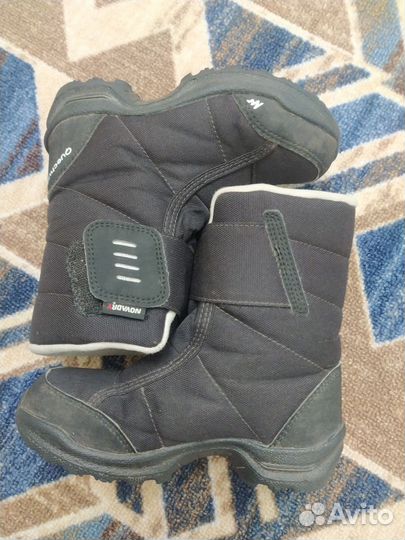 Сапоги зимние детские декатлон