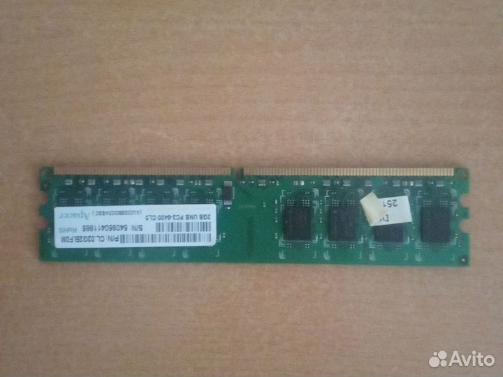 Оперативная память ddr2 2gb для пк