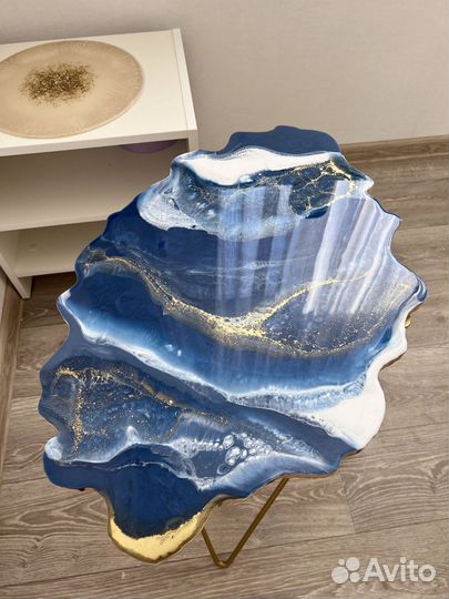 Журнальный столик из эпоксидной смолы