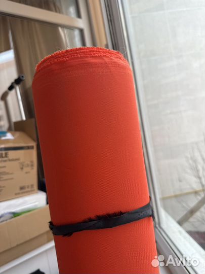 Тентовый материал оксфорд пвх д600 оранжевый