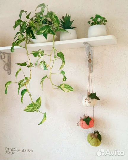 Тыквы (подвес из 3 шт.)