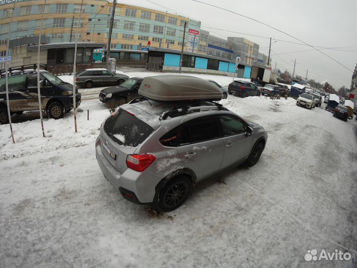 Багажник бокс на крышу Subaru Impreza XV (2012-17)