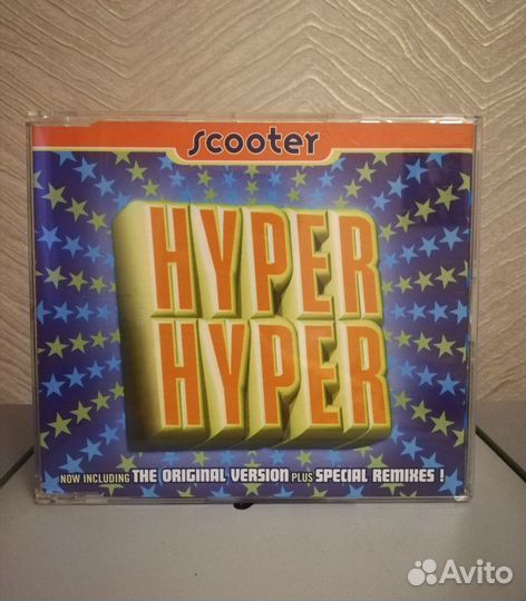 Scooter – Hyper Hyper 1994 сd single (Автограф)