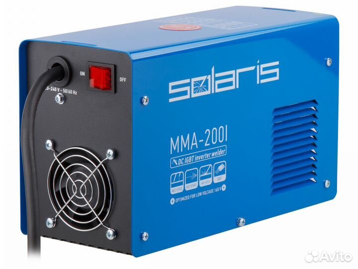 Инвертор сварочный Solaris MMA-200i